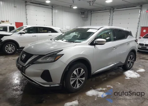 2020 Nissan Murano S Intelligent Awd from USA, damaged, VIN 5N1AZ2AS9LN156904